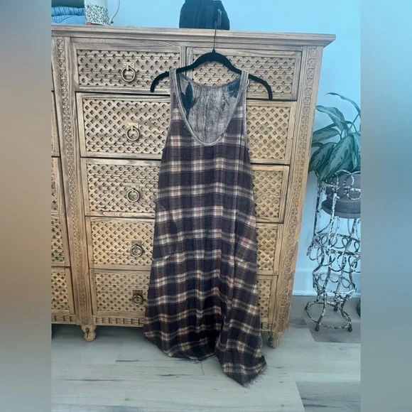 R13 Reversible plaid dress - Picture 2 of 3